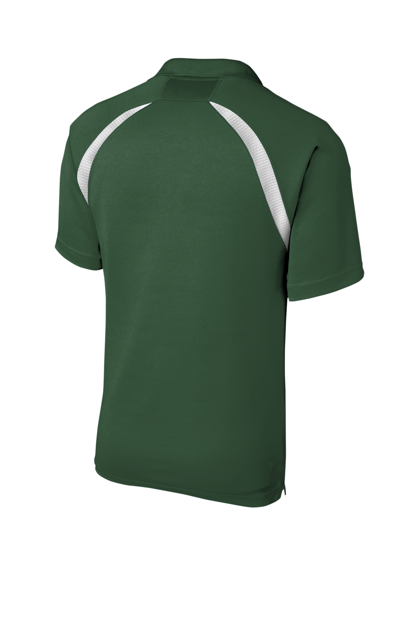 Central Dauphin Rams Embroidered Colorblock Raglan Polo