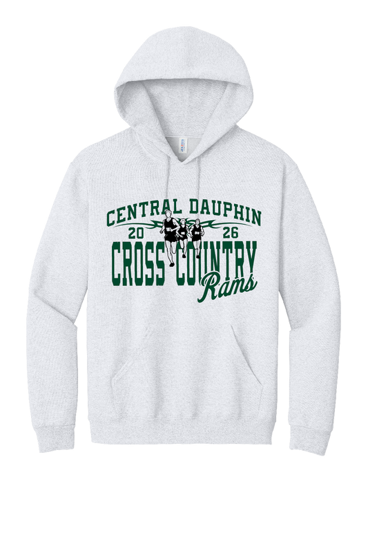 Central Dauphin Rams NuBlend® Unisex Pullover Hooded Sweatshirt