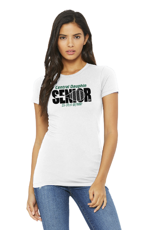 Central Dauphin Rams Women's SENIOR Class 2027 Slim Fit Tee