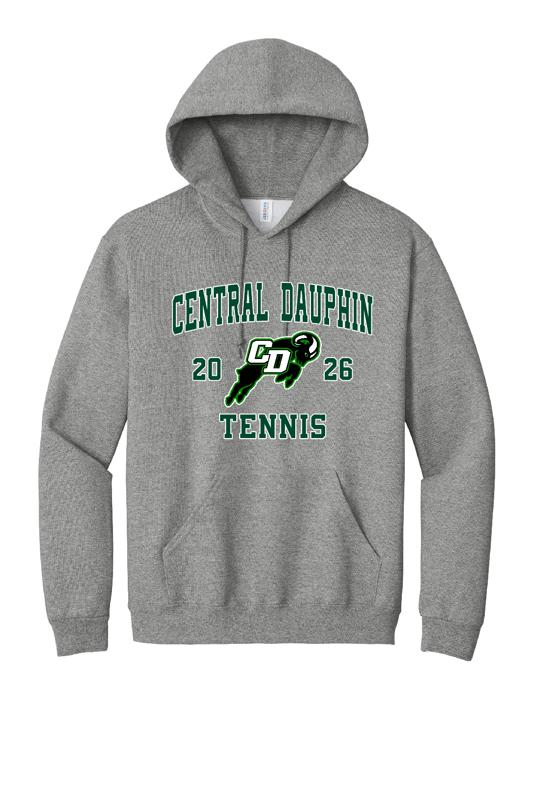 Central Dauphin Rams NuBlend® Unisex Pullover Hooded Sweatshirt