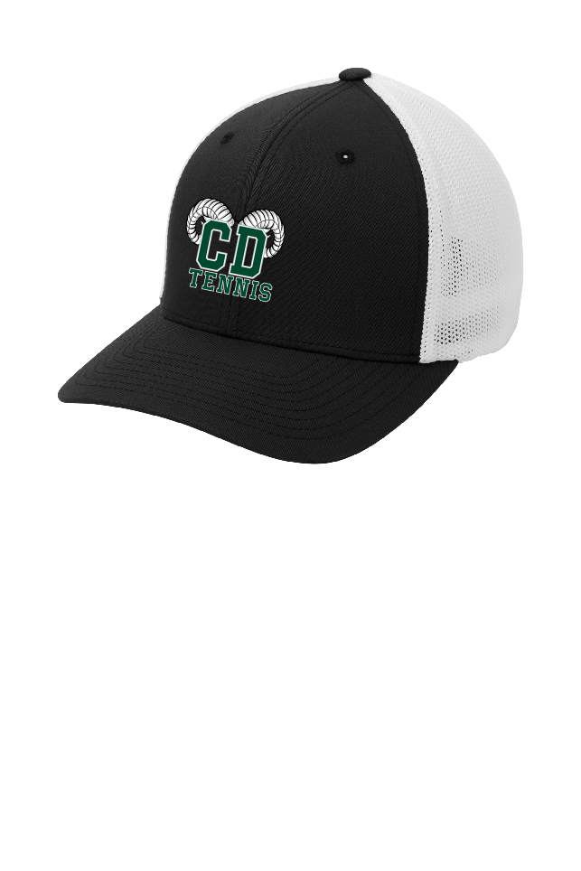Central Dauphin Rams Embroidered Flexfit® Mesh Back Cap
