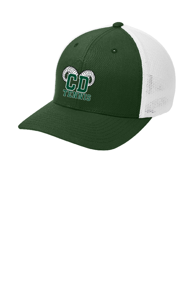 Central Dauphin Rams Embroidered Flexfit® Mesh Back Cap