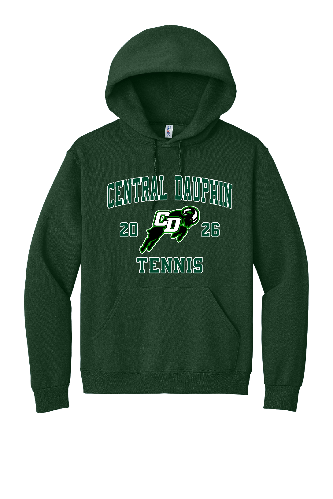 Central Dauphin Rams NuBlend® Unisex Pullover Hooded Sweatshirt