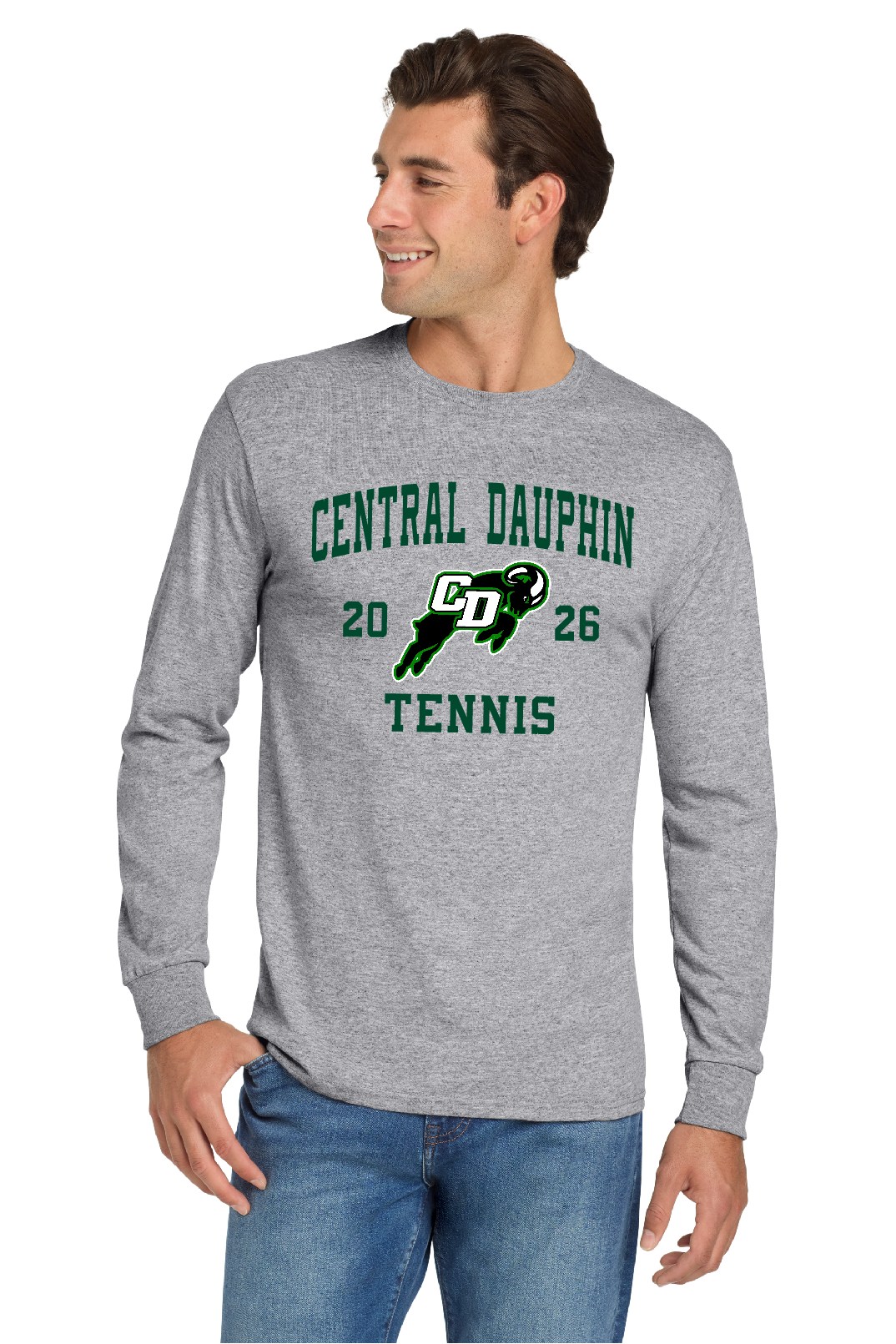 Central Dauphin Rams Ultimate Unisex Long Sleeve T-Shirt