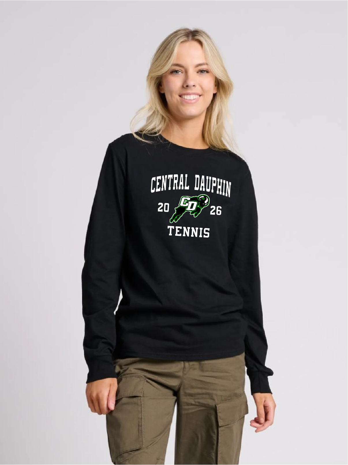 Central Dauphin Rams Ultimate Unisex Long Sleeve T-Shirt