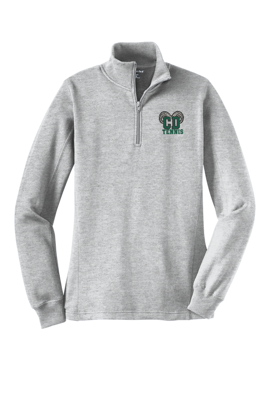 Central Dauphin Rams Adult Women's Embroidered Quarter-Zip Pullover