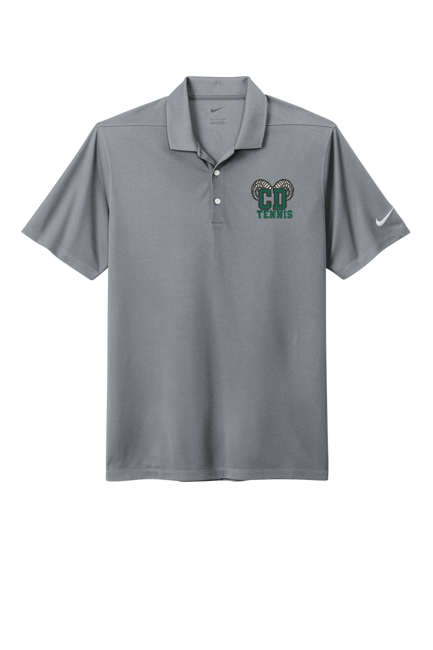 Central Dauphin Rams Nike Men's Dri-FIT Micro Pique 2.0 Polo