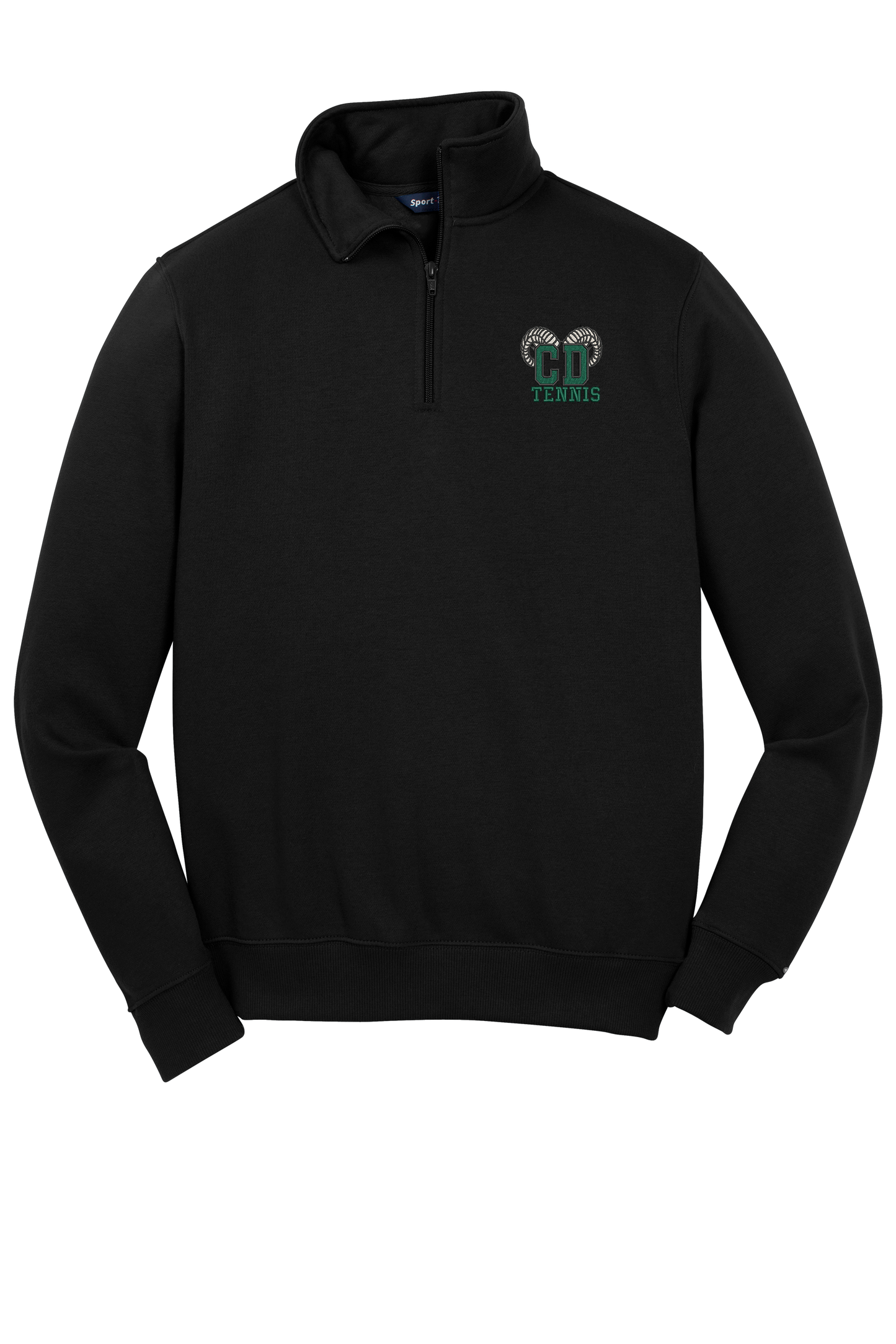 Central Dauphin Rams Adult Men's Embroidered Quarter-Zip Pullover