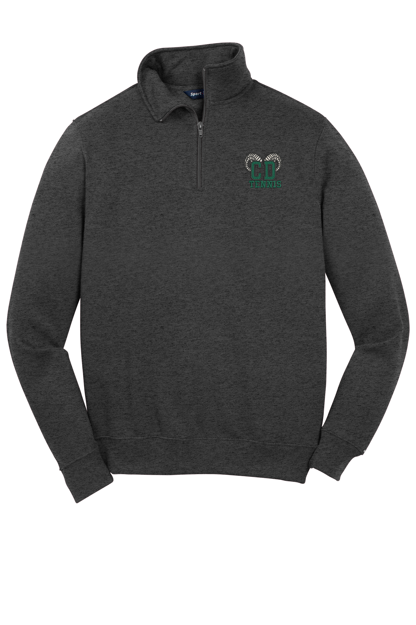 Central Dauphin Rams Adult Men's Embroidered Quarter-Zip Pullover