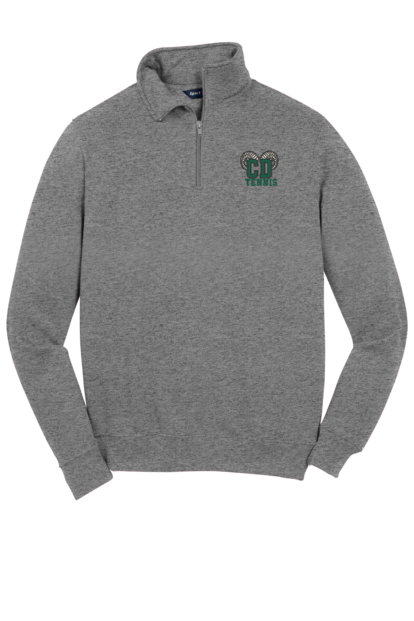 Central Dauphin Rams Adult Men's Embroidered Quarter-Zip Pullover
