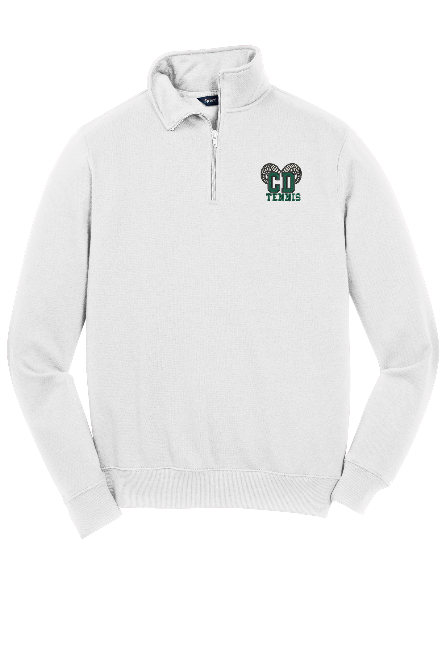Central Dauphin Rams Adult Men's Embroidered Quarter-Zip Pullover