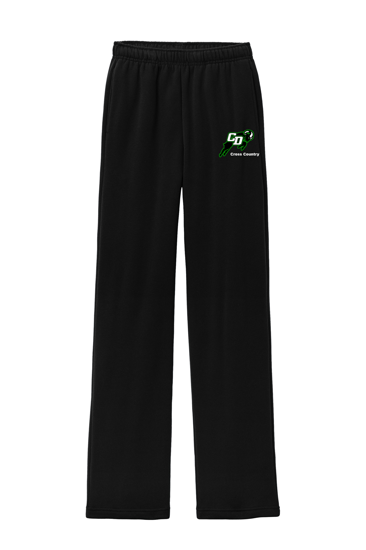 Central Dauphin Rams Unisex Cross Country Sponge Fleece Straight Leg Sweatpant